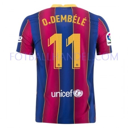 Herre Fotballdrakter FC Barcelona Ousmane Dembele 11 Hjemme 2020-21 Kortermet